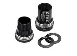 Cema Interlock Acier Inoxydable BB386 Adaptateur Sram GXP - Noir