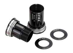 Cema Interlock Acier Inoxydable BB86/92 Adaptateur Sram GXP - Noir