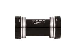 Cema Interlock 不锈钢 BB30 适配器 Shimano - 黑色