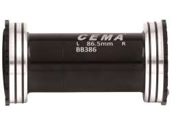 Cema Interlock 不锈钢 BB386 适配器 Sram GXP - 黑色