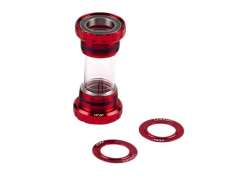 Cema Interlock Ceramic BSA Adapter Shimano - Red