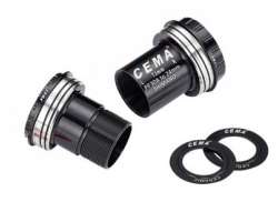 Cema Interlock Ceramic PF30A Adapter Shimano - Black