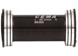 Cema Interlock Inox BB386 Sovitin Sram GXP - Musta