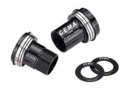 Cema Interlock Keramický PF30A Adaptér Sram GXP - Černá