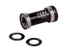 Cema Interlock 陶瓷 BBright42 适配器 Shimano - 黑色