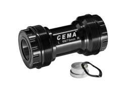 Cema Каретка Блок Питания T47 SRAM GXP 68-73mm Керамический - Черный