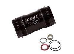 Cema T47 Bundbeslag Adapter Sram GXP Keramik - Sort