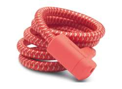 城市 Proof 钢缆锁 编织 15mm x 150cm - 红色