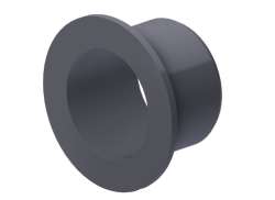 Chike Glidende Leje 14mm Inkl. Ring - Sort