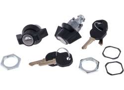 Chike Grip With Lock For. Grip - Black