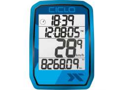 Ciclosport Protos 105 Compteur De V&eacute;lo - Bleu