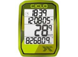 Ciclosport Protos 105 Cuentakil&oacute;metros - Verde