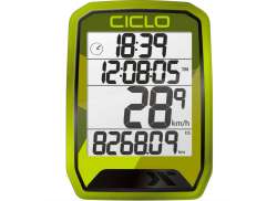 Ciclosport Protos 113 Cyclocomputer - Green
