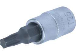 Condor 14033 소켓 1/4&quot; 37mm Torx T25 - 실버/블랙