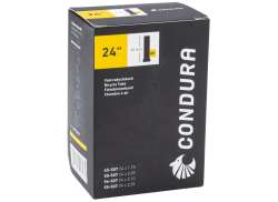Condura Chambre À Air 24 x 1.75 - 2.25" Valve Schrader 40mm - Noir