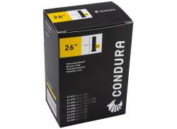 Condura Chambre À Air 26 x 1 3/4 - 1 1/4" Valve Schrader 40mm - Noir