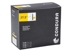 Condura 내부 튜브 27.5 x 2.60 - 2.80&quot; Pv 60mm - 블랙