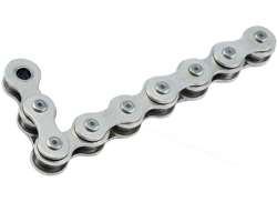 Connex Bicycle Chain 7R8 1/2 x 3/32&quot; Nickel-Plated