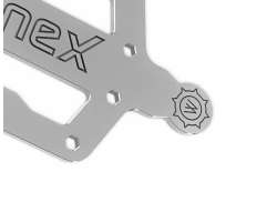 Connex Zahnkranz Verschleisslehre - Silber