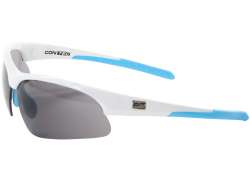 Contec 3DIM スポーツ用メガネ + 2 セット レンズ - ホワイト/ブルー