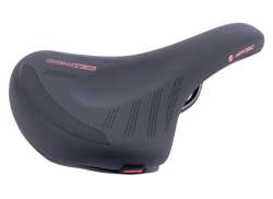 Contec Aerobic Bicycle Saddle Size L - Black/Red