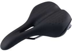 Contec Anatomic Șa De Bicicletă Gel Zonă Tăiat 279x179mm - Negru