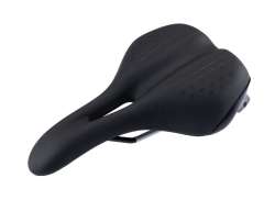 Contec Anatomic Șa De Bicicletă Gel Zonă Tăiat 279x179mm - Negru