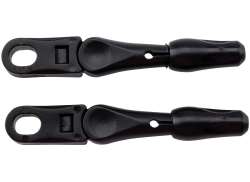 Contec Bevestigings Clip Voor tbv. Splash Protect - Zwart