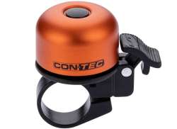 Contec Bing Mini Cykelringklocka &Oslash;37mm &Oslash;22.2mm - Matt Orange