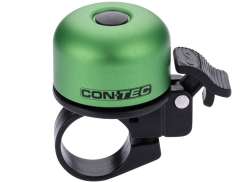 Contec Bing Mini Dzwonek Rowerowy &Oslash;37mm &Oslash;22.2mm - Mat Zielony