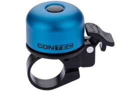 Contec Bing ミニ 自転車 ベル &Oslash;37mm &Oslash;22.2mm - マット ブルー