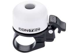 Contec Bing ミニ 自転車 ベル &Oslash;37mm &Oslash;22.2mm - マット ホワイト
