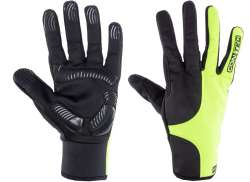 Contec Bleak Touch Safe R Gants De V&eacute;lo Black/Yellow