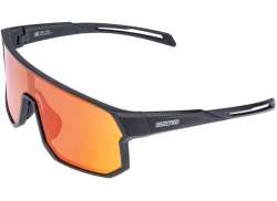 Contec Bliss Polarized サイクリング メガネ Firery ゴールド - マット ブラック