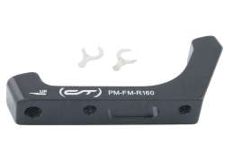 Contec Brake Caliper Adapter PM -> FM Ø160mm - Black