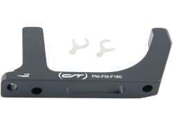 Contec Bremsekaliper Adapter PM -&gt; FM &Oslash;160mm Front - Svart