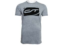 Contec Bright T-Shirt Ss Gray/Black - L