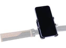 Contec Bug プロ 電話ホルダー Ø22.2/25.4/31.8mm - ブラック