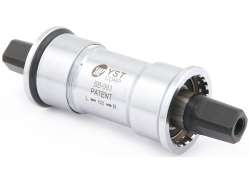 Contec CBB-150 Pedalier Universal 122.5mm - Plata