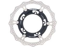 Contec CDR-5B Brake Disc &#216;160mm 5-Hole - Silver/Black