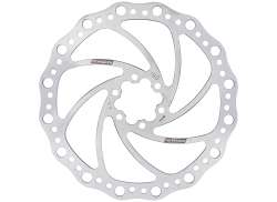 Contec CDR-ET Disco Freno Ø180mm 6-Foro Inox - Argento