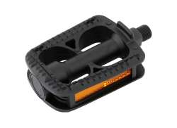 Contec Childrens Pedals CP-012 Plastic with Reflector Black