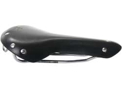 Contec Classic Exclusiv Race Bicycle Saddle Leather - Coffee