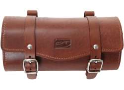Contec Classic Exclusiv Saddle Bag Leather 200x70x95mm - Gra