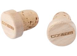 Contec Classic.Plug Stuurlint Doppen - Hout/Kurk