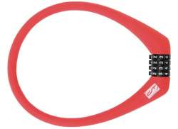Contec Combination Lock NeoLoc Ø12mm x 55cm - Red