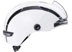 Contec Como Kask Rowerowy Polar Bialy/Czarny Aksamit - S/M 52-58 cm