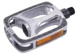 Contec CP-030 Pedals Anti-Slip Aluminum - Silver