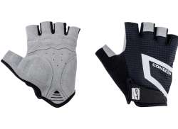 Contec Crosso Cykelhandsker Kort Sort/Gr&aring; Black/Gray