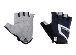 Contec Crosso Sykkelhansker Kort Svart/Gr&aring; Black/Gray